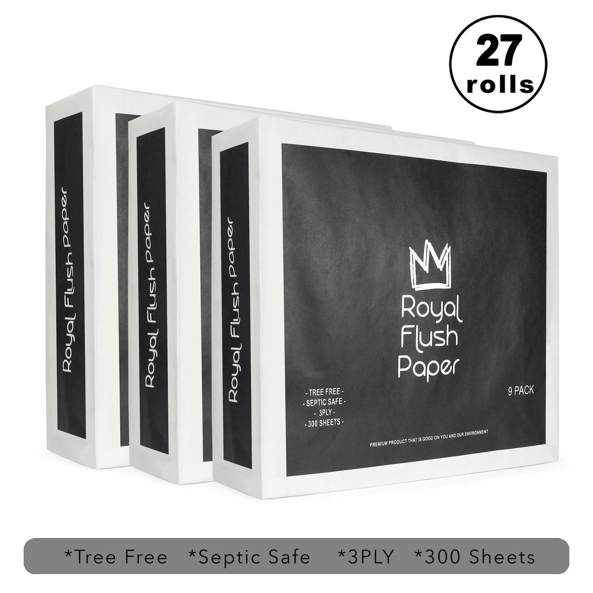 Premium Bamboo Toilet Paper